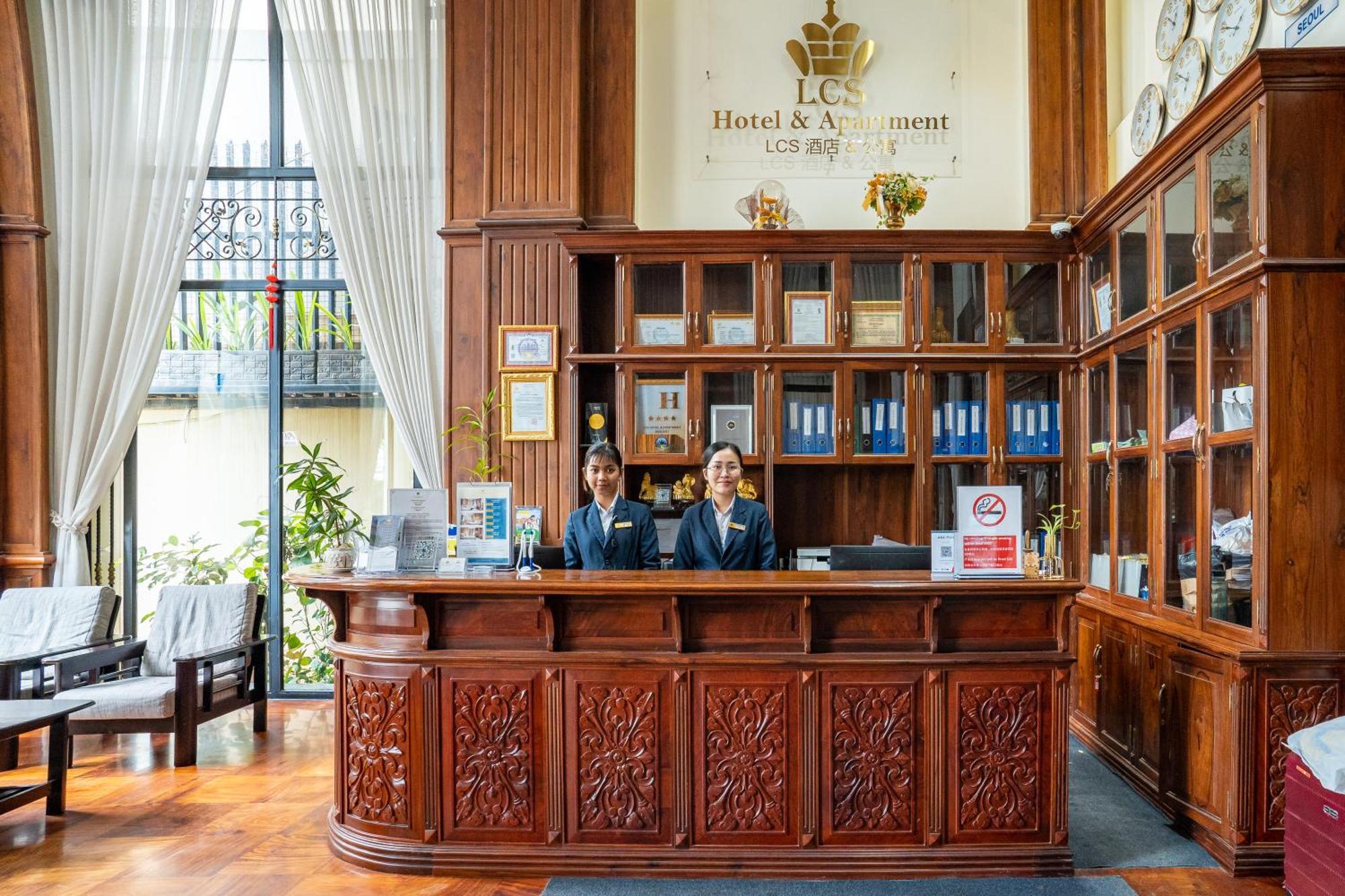 Lcs Hotel & Apartment Phnom Penh Exterior foto