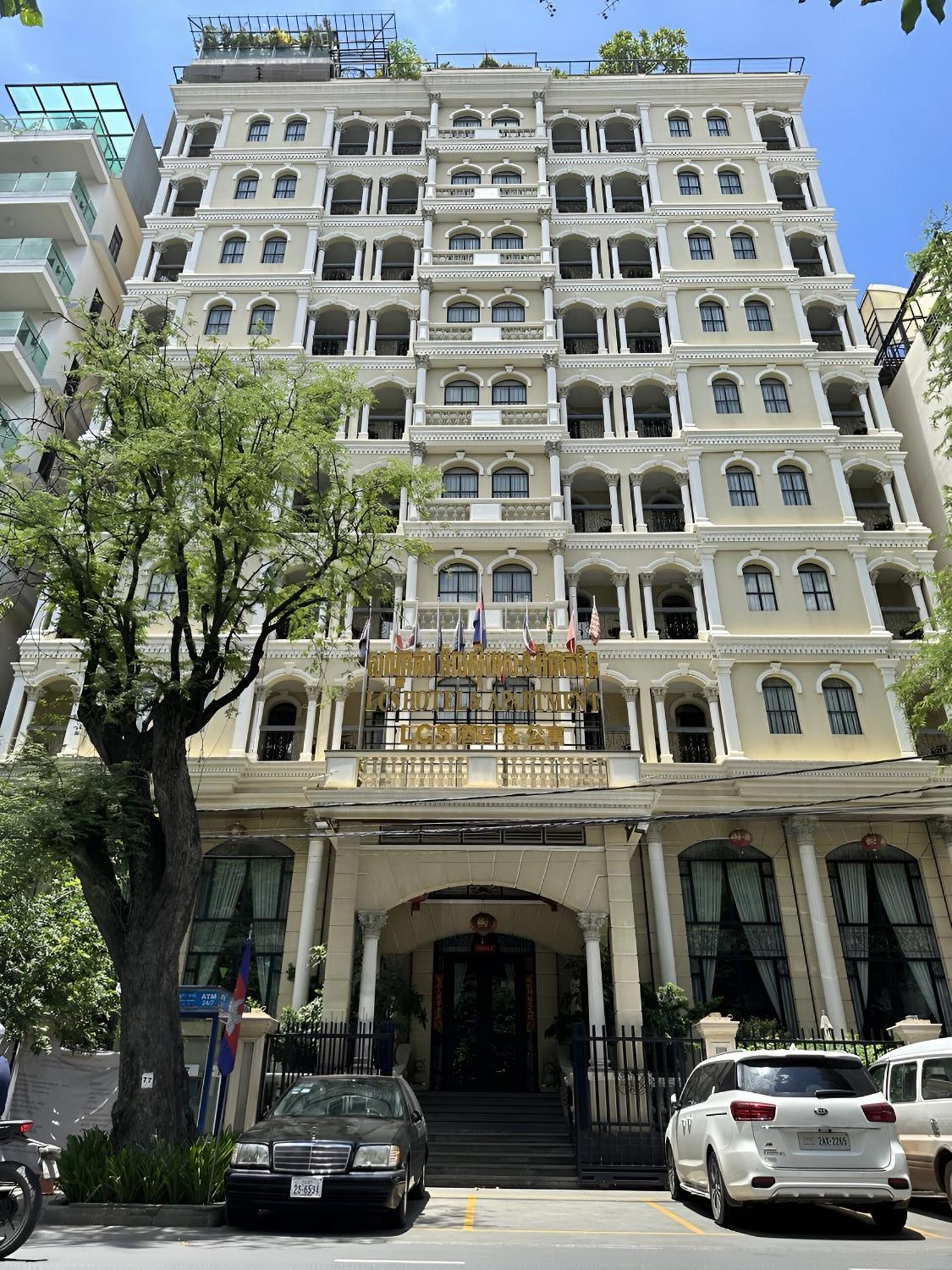 Lcs Hotel & Apartment Phnom Penh Exterior foto